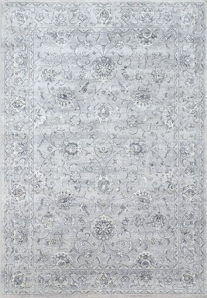 Dynamic Rugs ANCIENT GARDEN 57126-9696 Silver and Grey